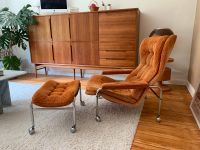 Scapa Rydaholm Space age Bauhaus Vintage Loungesessel Cord Chrom Bergedorf - Hamburg Altengamme Vorschau