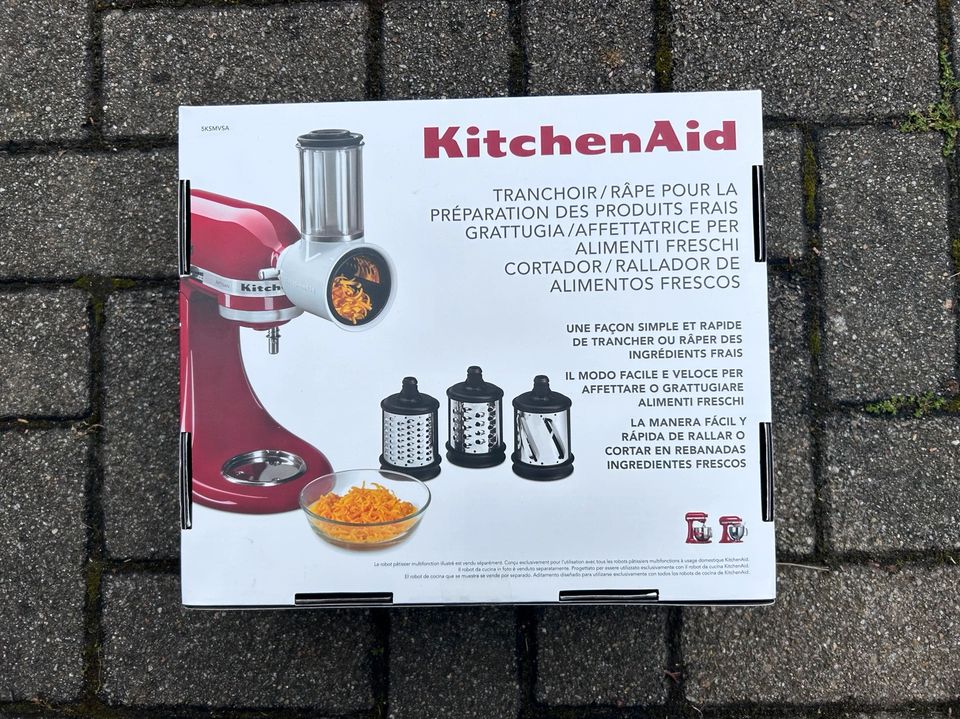 Kitchen Aid Schneide- und Reibevorsatz in Seckach