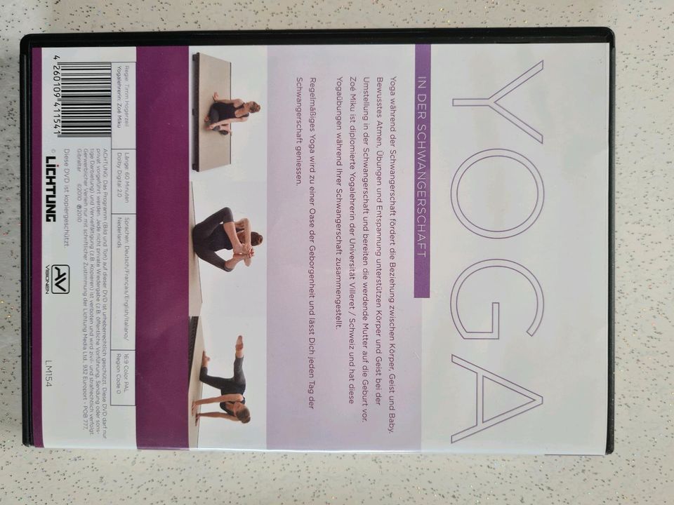 Yoga in der Schwangerschaft Sport Fitness Geburtsvorbereitung DVD in Rühen