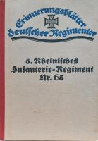 Militaria  5. Rheinisches Infantrie - Regiment  Nr. 65 München - Moosach Vorschau