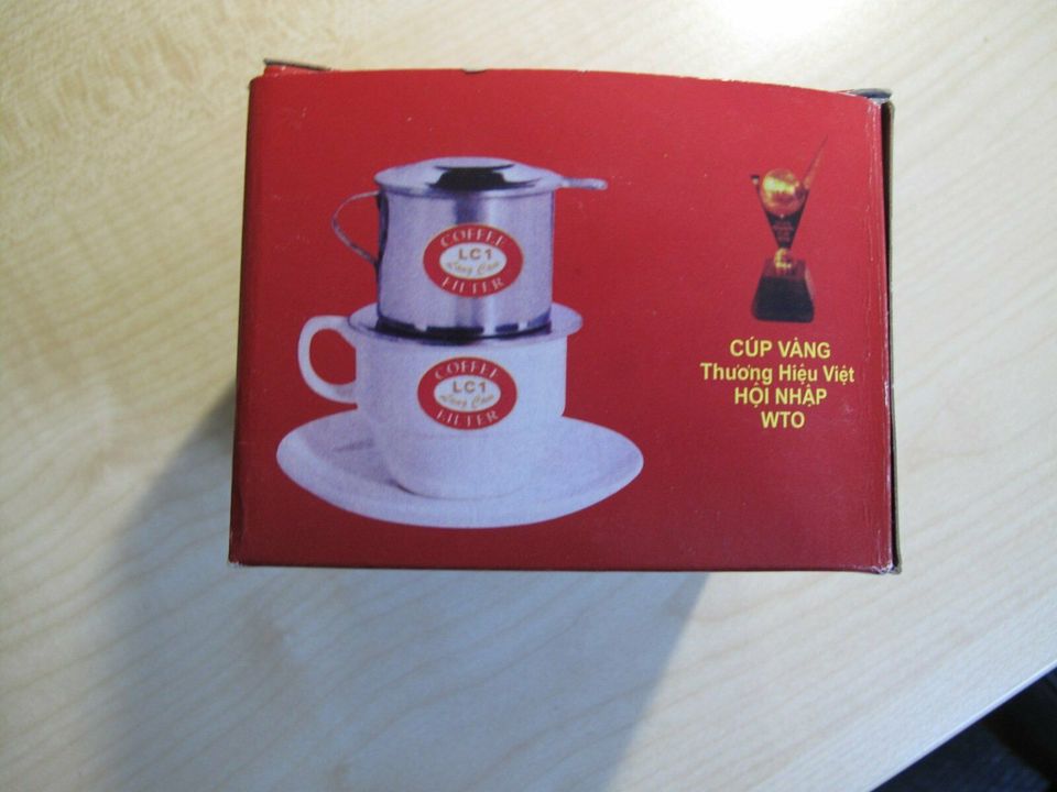 Edelstahl Vietnamesische Kaffeetasse Kaffeefilter Drip Coffee Phi in  Baden-Württemberg - Bruchsal | eBay Kleinanzeigen ist jetzt Kleinanzeigen