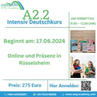 Deutschunterricht, Intensiv Deutschkurs bei Frankfurt am main Hessen - Rüsselsheim Vorschau