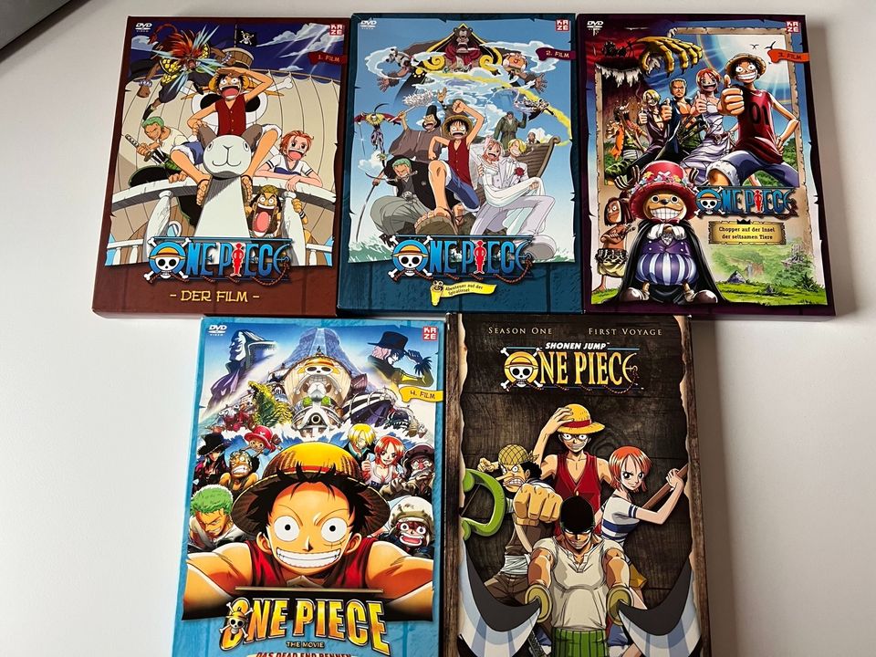 Anime One Piece Filme 1-4 DVD + Serie in Quierschied