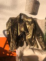 Jacke biker Gold hippie boho Ibiza kederlook cool festlich Nürnberg (Mittelfr) - Aussenstadt-Sued Vorschau