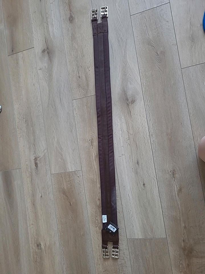 Sattelgurt Braun 120 cm von Cavalliero in Bad Hersfeld