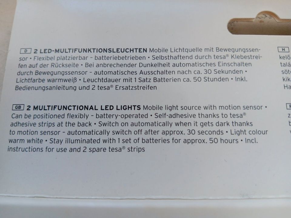 2 LED Multifunktionsleuchten in Ansbach