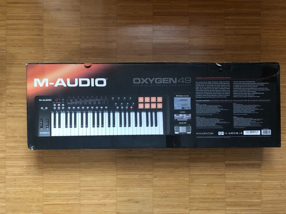 M-Audio Oxygen 49 MK4 MIDI-Keyboard OVP in Dresden