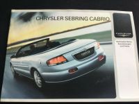 Chrysler Sebring Cabrio Prospekt / Preisliste / Ausstattung 2002 Schleswig-Holstein - Kiel Vorschau