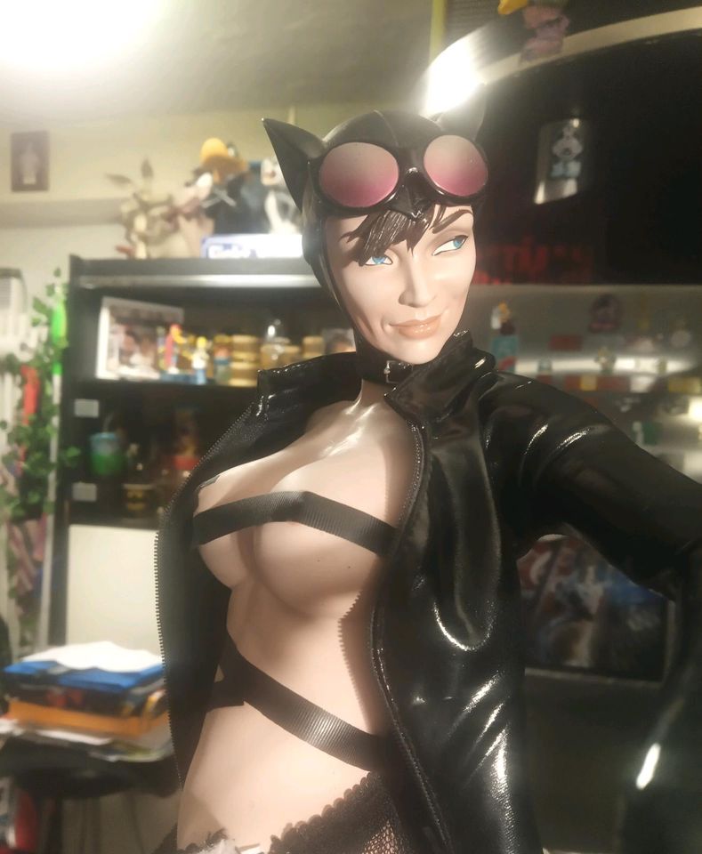 Sideshow Catwoman 1/4 Custom Premium Format Statue Nude in Saarlouis