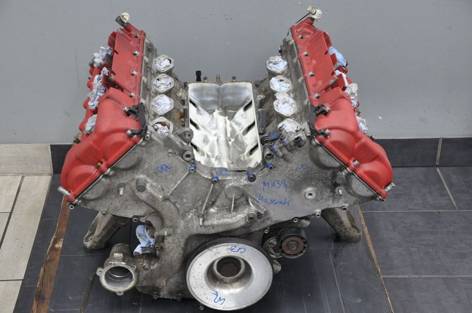 Motor Maserati M139 Engine Quattroporte 400PS 295 KW 4.2L V8 85tk in Wipperdorf