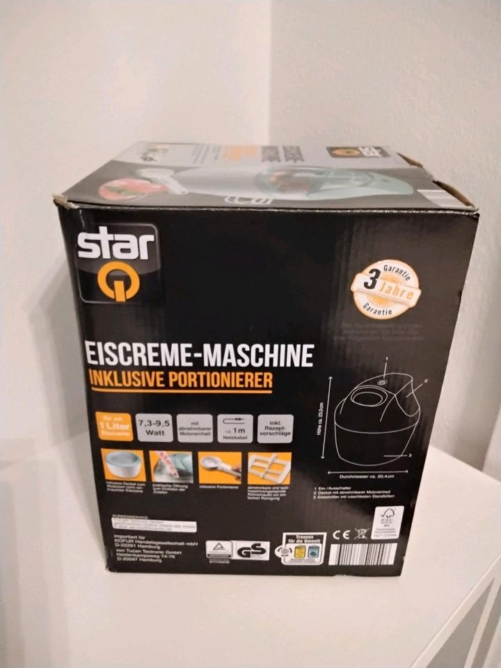 (Brandneu) Star Q Eiscreme-Maschine in Neunburg