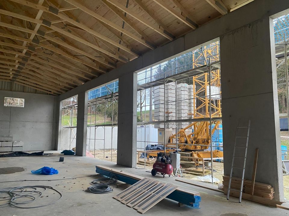 Beton-Bau | Industrie- Gewerbe- Hallen-Gebäude | Bauunternehmen in Bruckberg bei Landshut