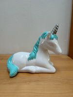 Spardose Sparbüchse Einhorn Unicorn weiß Blau silber Kinder Deko Bayern - Neutraubling Vorschau