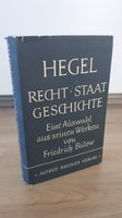 Hegel - Recht Staat Geschichte (geb.) Baden-Württemberg - Villingen-Schwenningen Vorschau