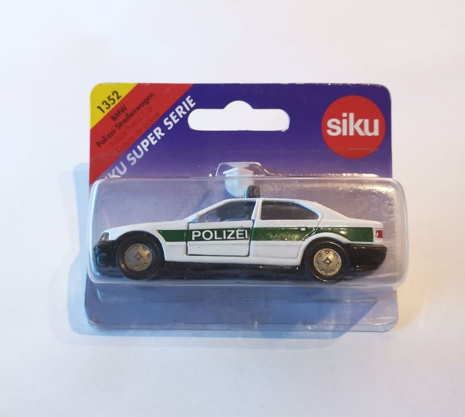 siku 1352 * Polizei Streifenwagen von 1994 in OVP * BMW 320i in Dülmen