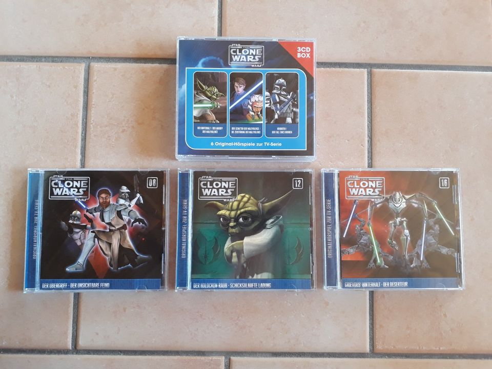 6 CDs Star Wars The Clone Wars Hörspiel zur TV-Serie in Windhausen