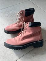 H&M Stiefeletten rosa Gr. 39 Schuhe Schnürschuhe Hamburg-Mitte - Hamburg Altstadt Vorschau