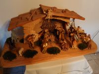 Weihnachtskrippe aus dem Grödnertal mit Figuren Bayern - Langenbach Vorschau