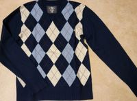 Leichter Pullover, Rauten, klassisch, blau, weiß 158/164 Berlin - Spandau Vorschau