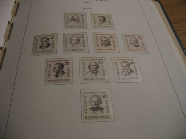 Briefmarkensammlung Berlin 1952-1990 postfrisch fast komplett in Konstanz