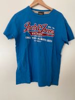 Jack & Jones T-Shirt Logo Basic Shirt Top Gr. M blau Rheinland-Pfalz - Mainz Vorschau