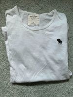 Abercrombie & Fitch Langarmshirt langes T-Shirt weiß+Logo Gr. M Bochum - Bochum-Südwest Vorschau