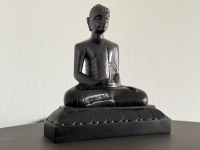 Sitzend Buddha Statue Figur Buddhastatue Holz schwarz Deko Baden-Württemberg - Gottmadingen Vorschau