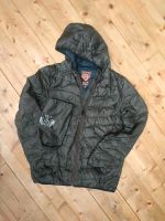 Daunen Stepp Puffer Jacke Ultralight dark khaki Gr. 182 Sachsen - Tharandt Vorschau