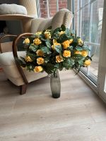 Kunstblumen Blumenstrauß gelbe Rosen Niedersachsen - Syke Vorschau