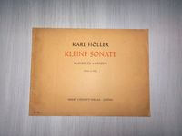 Klaviernoten zu 4 Händen "Kleine Sonate" von Karl Höller Nordrhein-Westfalen - Haltern am See Vorschau
