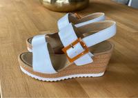 ❤️NEU!!!❤️Gabor High Heel Sandalette❤️Gr. 38,5❤️weiß❤️ Baden-Württemberg - Ulm Vorschau