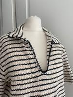 H&M Gr S neu Strickshirt T Shirt Bluse Boho Polo Shirt Hessen - Hünstetten Vorschau