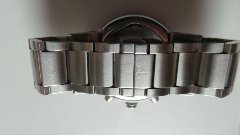 Seltener original Calvin Klein ETA Chronograph Herrenarmbanduhr in Bielefeld