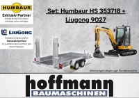 Liugong Minibagger 9027F + Humbaur HS 353718 Baumaschinenanhänger Brandenburg - Bernau Vorschau