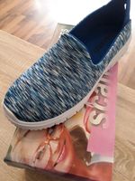 B Ware Slipper, leichter Halbschuh, Gartenschuh, blau, Gr.39 Sachsen - Markranstädt Vorschau