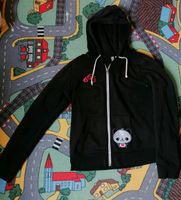 ❤️ H&M Pullover Pandabär Hoodie Jacke Gr L schwarz Bayern - Burkardroth Vorschau