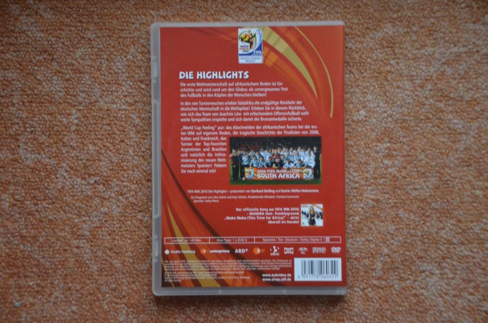 Fifa WM 2010 Die Highlights DVD in Hemsbach