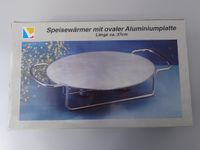 Speisewärmer mit ovaler Aluminiumplatte für Teelichter Baden-Württemberg - Neckargemünd Vorschau