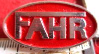 FAHR Schild Schriftzug Logo Trecker Traktor Abzeichen Orden Pin M Niedersachsen - Hoya Vorschau