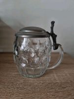 kleiner Bierkrug mit Zinndeckel Bayern - Birkenfeld b. Marktheidenfeld Vorschau