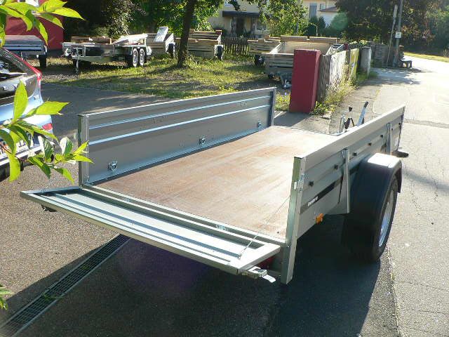 Brenderup 2260S B1300 kg 2,58 X 1,28 X 0,40 vordere Klappe in Cham