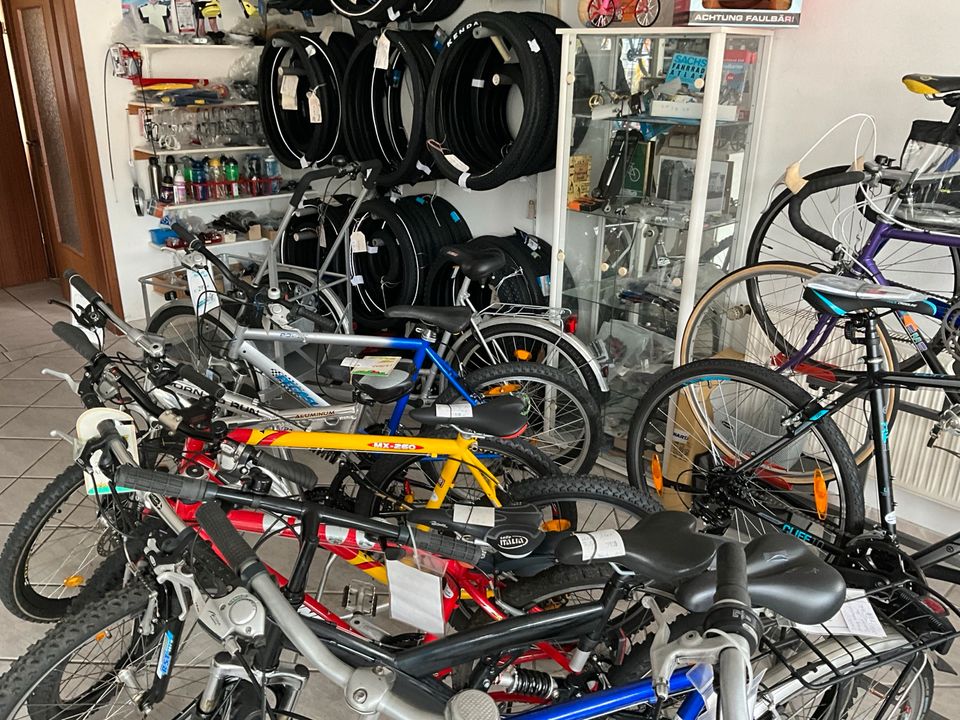 Gebrauchtfahrrad Fahrrad Garantie Reparatur 5 7 21 Gang Schaltung in Mulda