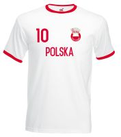 Polen T-Shirt inkl. Name + Nummer Druck - Kinder Erwachsene Nordrhein-Westfalen - Recklinghausen Vorschau