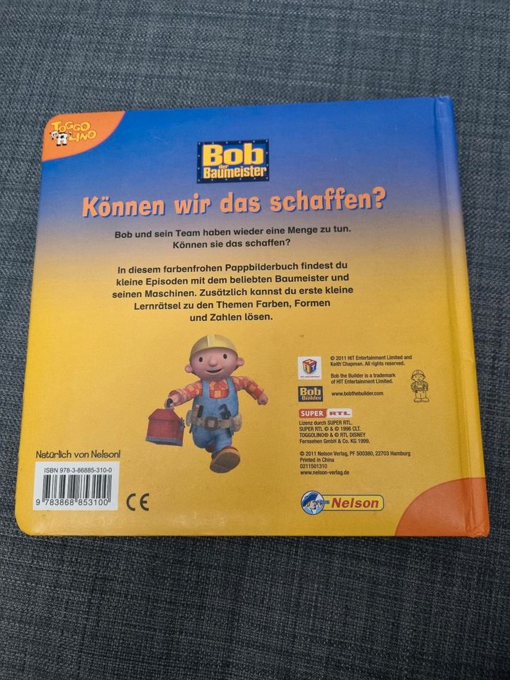 Buch Bob der Baumeister können wir das schaffen? in Vohburg an der Donau