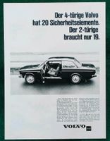 Volvo 144 2 Türer Werbung 1967 Niedersachsen - Velpke Vorschau
