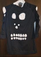 Halloween last minute selfmade Kostüm Gr 38 schwarz Totenkopf Niedersachsen - Braunschweig Vorschau