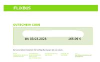 Flixbus Gutschein über 165,96€ Bayern - Traunstein Vorschau
