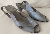 VINTAGE ⭐️ Damen Schuhe Pumps Sandalen 40 LEDER Peeptoe Berlin - Schöneberg Vorschau