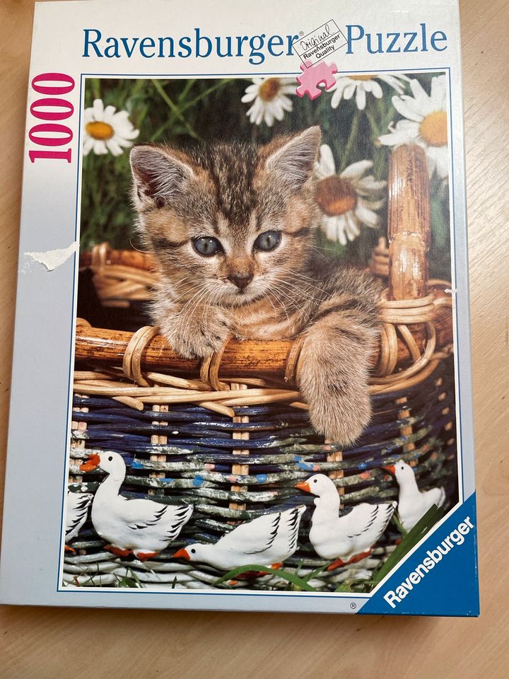 Ravensburger Puzzle Katze 1000 Teile in Wentorf