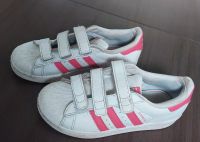 Adidas Superstar Schuhe weiß/pink Gr. 34 Baden-Württemberg - Kappelrodeck Vorschau